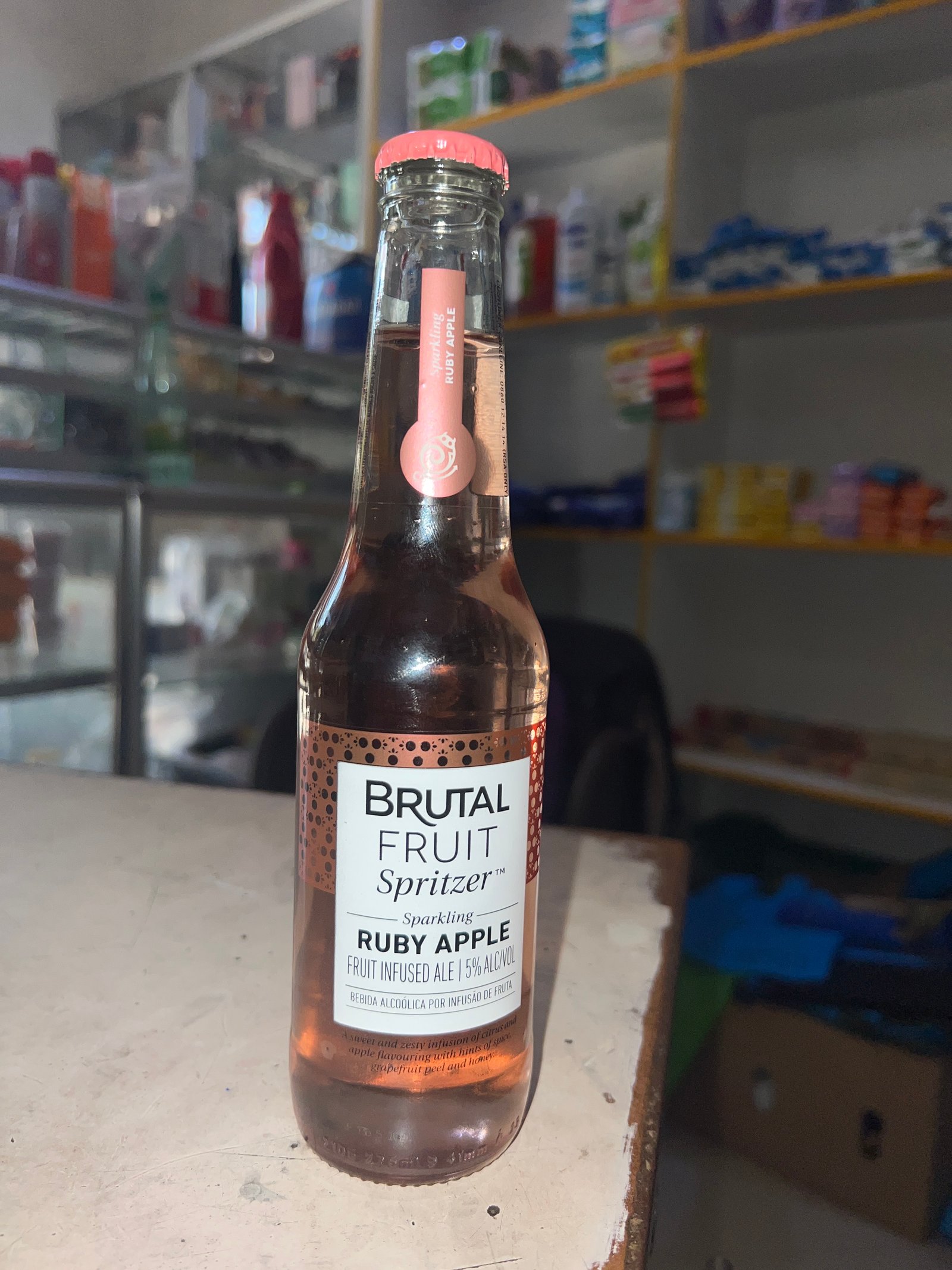 Brutal fruit spritzer sparkling ruby apple 275 ml